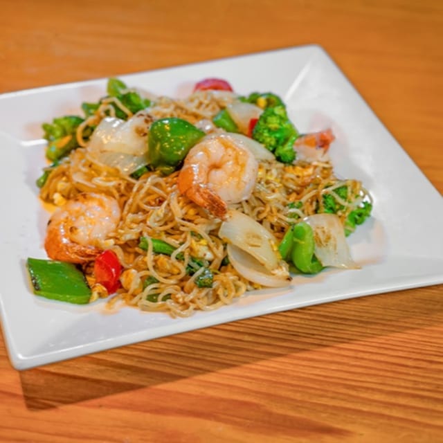 Drunken Ramen Noodles ( Stir Fry with our famous noodles) no broth.