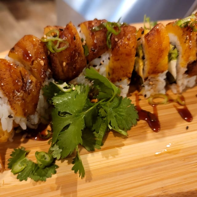 Tropical Dragon Roll.
