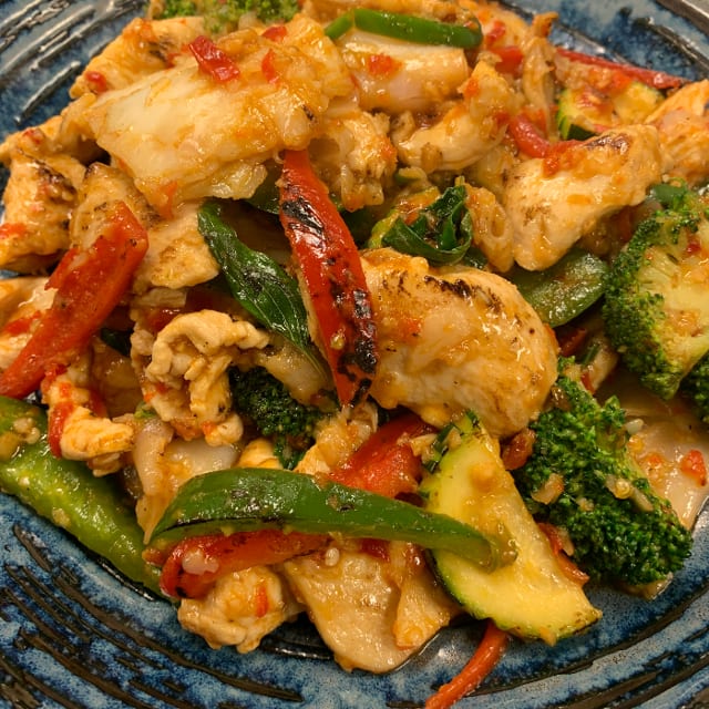 Spicy Noodle Stir Fry.