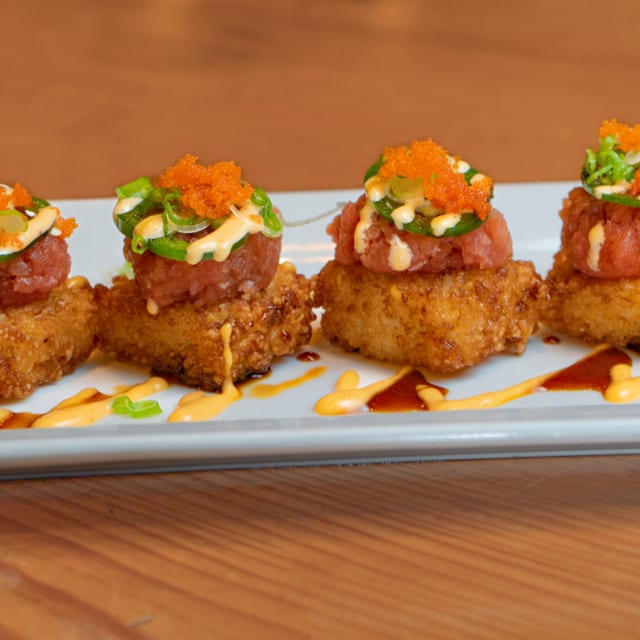 Spicy Tuna Crispy Rice.