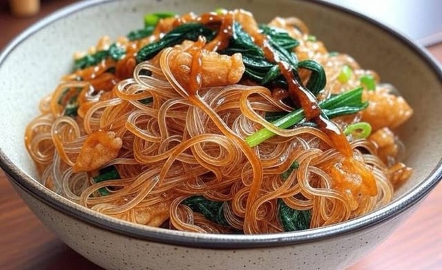 Stir Fried Sukiyaki.